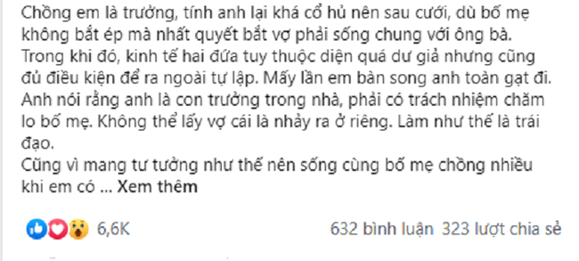 Chồng sẵng giọng yêu cầu &quot;bỏ ngay tư tưởng ấy” khi bàn về ngoại đón Tết, vợ dùng ngay chiêu “gậy ông đập lưng ông” khiến anh “cứng họng” không cất thành lời - Ảnh 1.